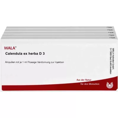 CALENDULA EX Herba D 3 Ampollas, 50X1 ml