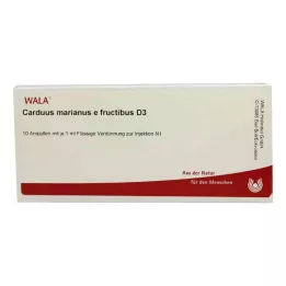 CARDUUS MARIANUS E fructibus D 3 Ampollas, 10X1 ml