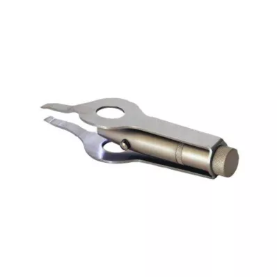 NIPPES Pinzas inoxidables con luz No.767E, 1 ud
