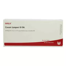 CAVUM tympani GL D 6 ampollas, 10X1 ml