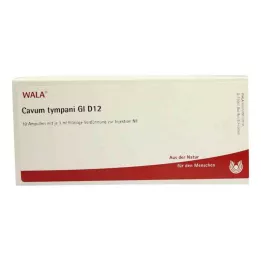 CAVUM tympani GL D 12 ampollas, 10X1 ml