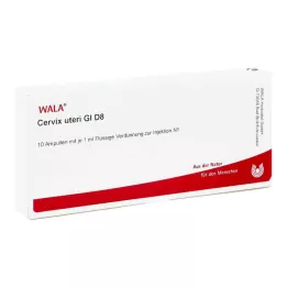 CERVIX uteri GL D 8 ampollas, 10X1 ml