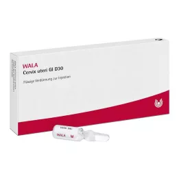 CERVIX uteri GL D 30 ampollas, 10X1 ml