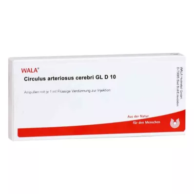 CIRCULUS arteriosus cerebri GL D 10 ampollas, 10X1 ml