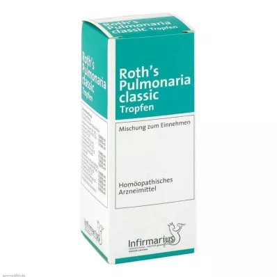 ROTHS Pulmonaria gotas clásicas, 50 ml