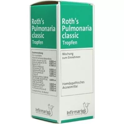 ROTHS Pulmonaria clásica gotas, 100 ml