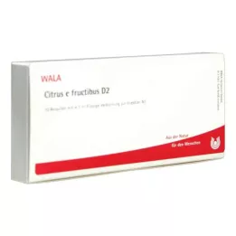 CITRUS E FRUCTIBUS D 2 Ampollas, 10X1 ml