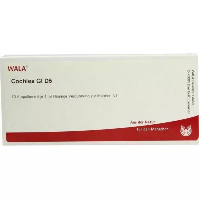 Cóclea GL D 5 ampollas, 10X1 ml Cóclea GL D 5 ampollas, 10X1 ml