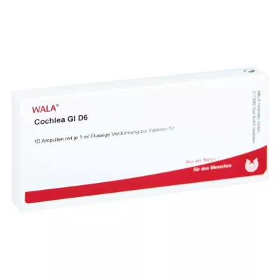 Ampollas Cochlea Gl D6 (10x1 ml) Ampollas Cochlea Gl D6 (10x1 ml)