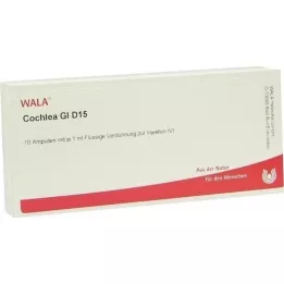 COCHLEA GL D 15 Ampollas, 10X1 ml