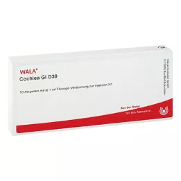 COCHLEA GL D 30 Ampollas, 10X1 ml