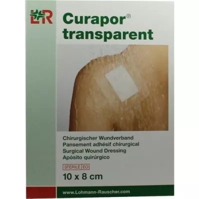 CURAPOR Apósito estéril transparente 8x10 cm, 5 uds