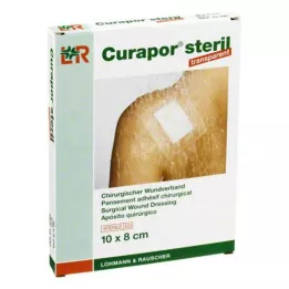 CURAPOR Apósito estéril transparente 8x10 cm, 5 uds