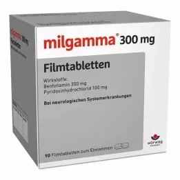 MILGAMMA 300 mg comprimidos recubiertos con película, 90 uds