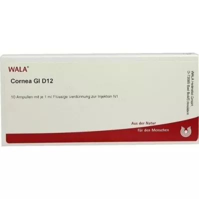 CORNEA GL D 12 Ampollas, 10X1 ml