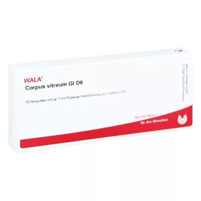 CORPUS VITREUM GL D 6 Ampollas, 10X1 ml