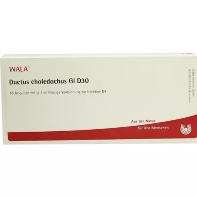 DUCTUS CHOLEDOCHUS GL D 30 Ampollas, 10X1 ml