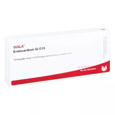 ENDOCARDIUM GL D 15 Ampollas, 10X1 ml
