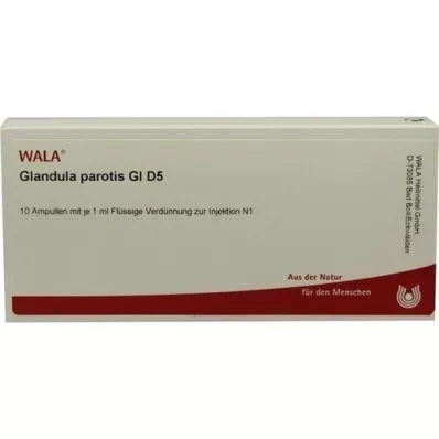 GLANDULA PAROTIS GL D 5 ampollas, 10X1 ml