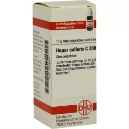 HEPAR SULFURIS C 200 glóbulos, 10 g