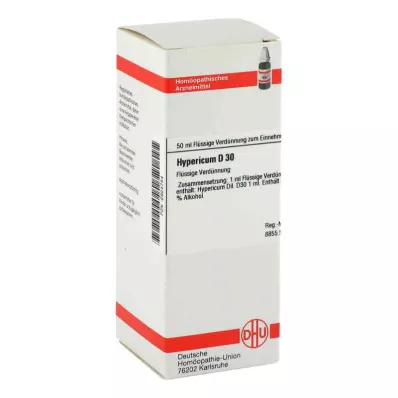 HYPERICUM D 30 Dilución, 50 ml