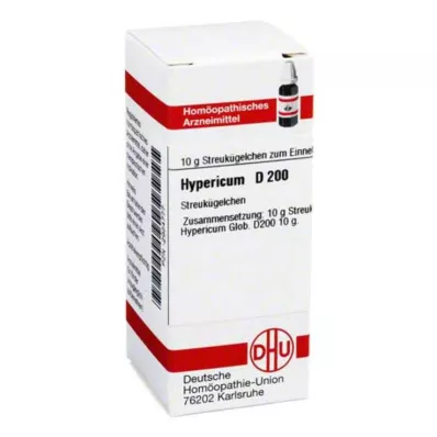 HYPERICUM D 200 glóbulos, 10 g