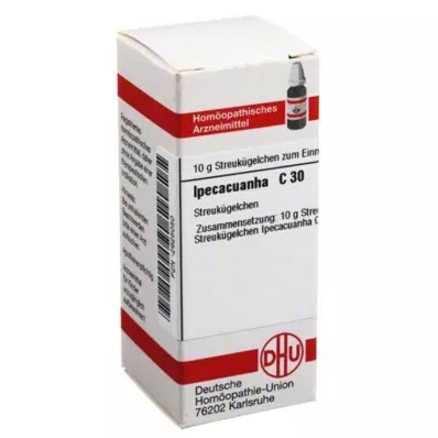 IPECACUANHA C 30 glóbulos, 10 g