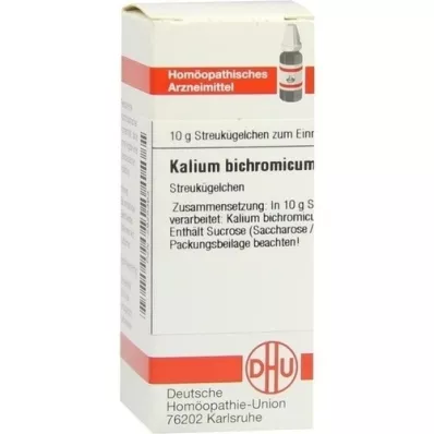 KALIUM BICHROMICUM C 30 glóbulos, 10 g