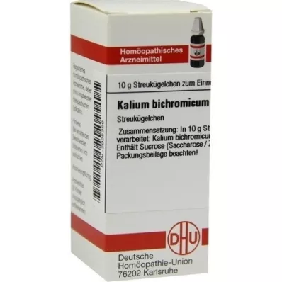 KALIUM BICHROMICUM D 30 glóbulos, 10 g