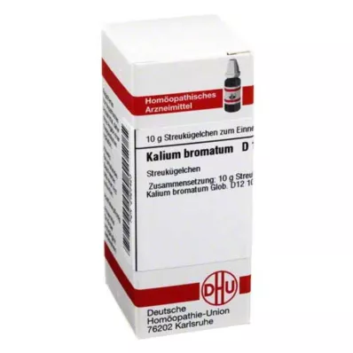 KALIUM BROMATUM D 12 glóbulos, 10 g
