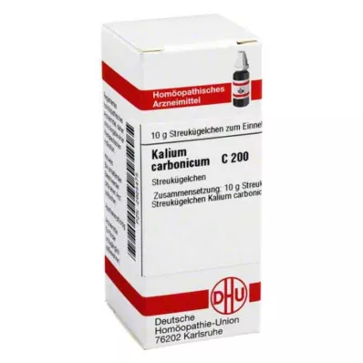 KALIUM CARBONICUM C 200 glóbulos, 10 g