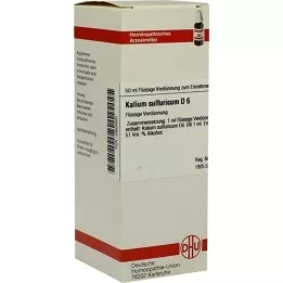 KALIUM SULFURICUM D 6 Dilución, 50 ml