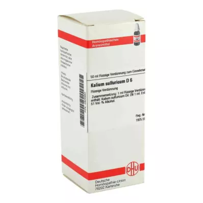 Potasio Sulfuricum D6 Dilución (50 ml)