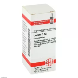 LEDUM D 12 glóbulos, 10 g