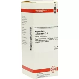 MAGNESIUM CARBONICUM D 6 Dilución, 50 ml