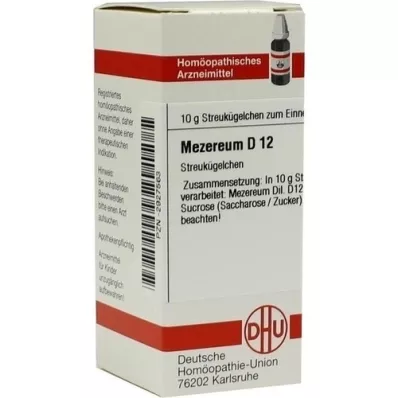 MEZEREUM D 12 glóbulos, 10 g