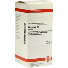 MEZEREUM D 6 pastillas, 200 uds