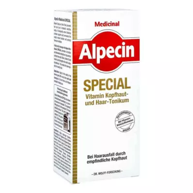 ALPECIN MED.Tónico Vitamínico Especial para Cuero Cabelludo y Cabello, 200 ml