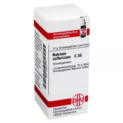 NATRIUM SULFURICUM C 30 glóbulos, 10 g NATRIUM SULFURICUM C 30 glóbulos, 10 g