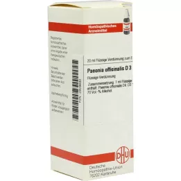 PAEONIA OFFICINALIS D 3 Dilución, 20 ml