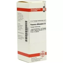 PAEONIA OFFICINALIS D 3 Dilución, 20 ml