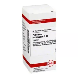 PETROLEUM RECTIFICATUM D 12 pastillas, 80 uds