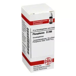 PHOSPHORUS D 200 glóbulos, 10 g