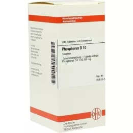 PHOSPHORUS D 10 comprimidos, 200 uds