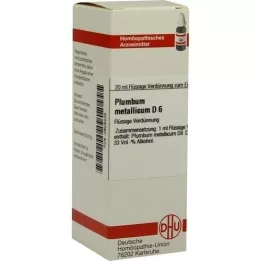 PLUMBUM METALLICUM D 6 Dilución, 20 ml