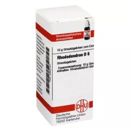 RHODODENDRON D 6 glóbulos, 10 g