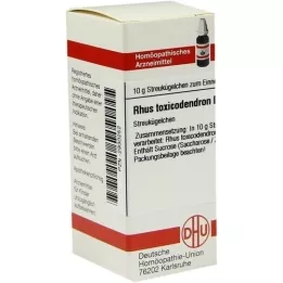 RHUS TOXICODENDRON D 200 glóbulos, 10 g