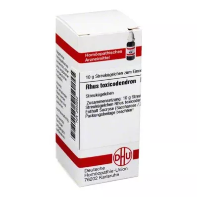 RHUS TOXICODENDRON D 200 glóbulos, 10 g