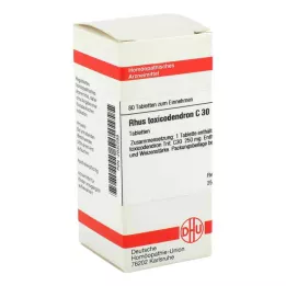 RHUS TOXICODENDRON C 30 comprimidos, 80 uds