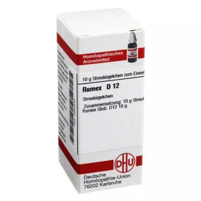 DHU Rumex D 12 glóbulos, 10 g